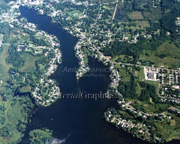 Center Lake (NW Cove) in Jackson County, Michigan